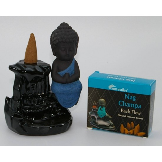 Arovatika backflow incense cones  Nag Champa